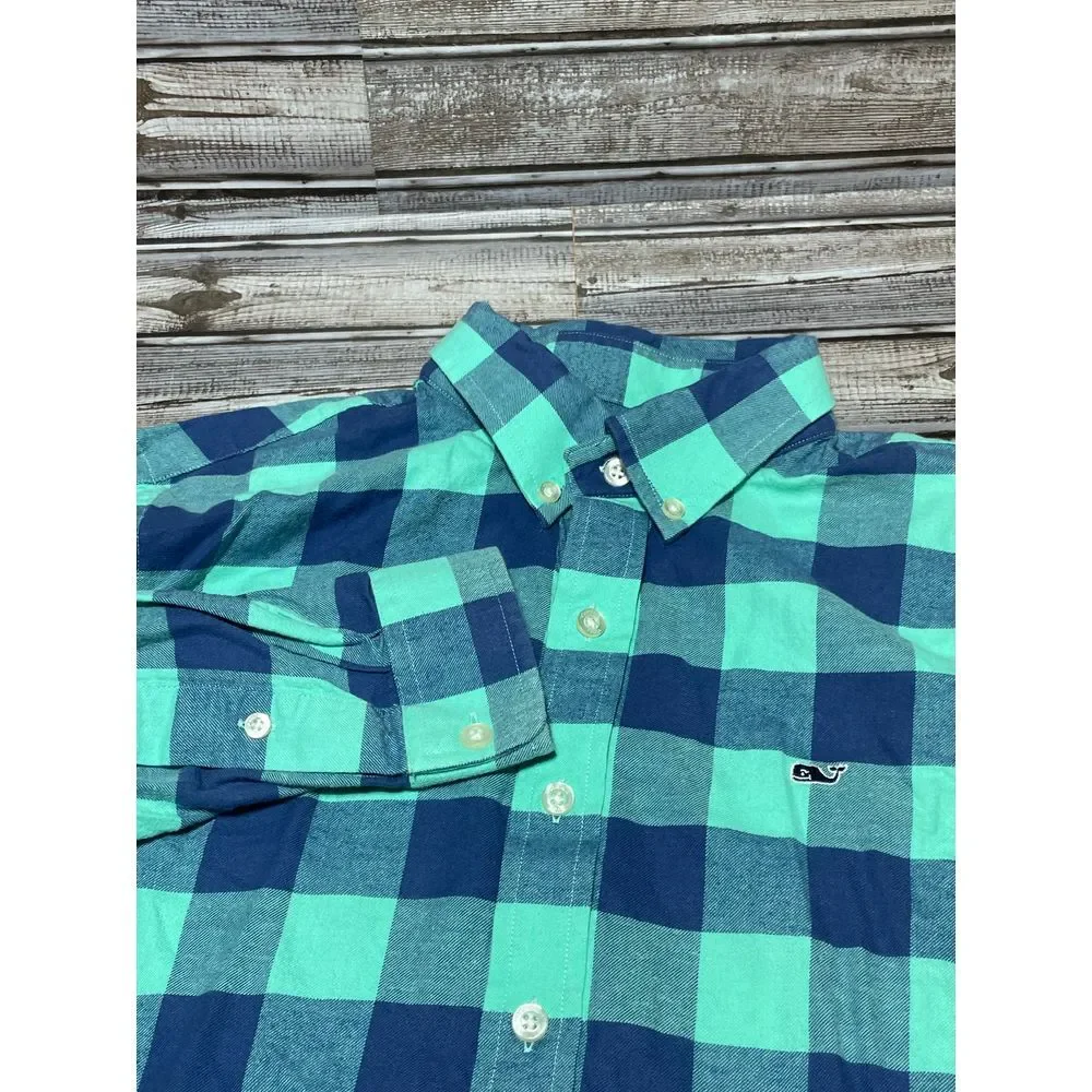 Vineyard Vines Youth Long Sleeved‎ Button Up Size XL (18)